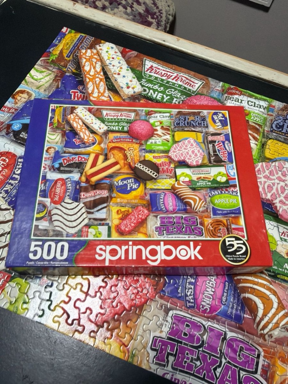 Springbok 500-Piece Snack Treats Puzzle 🎨 Kelly Daniels